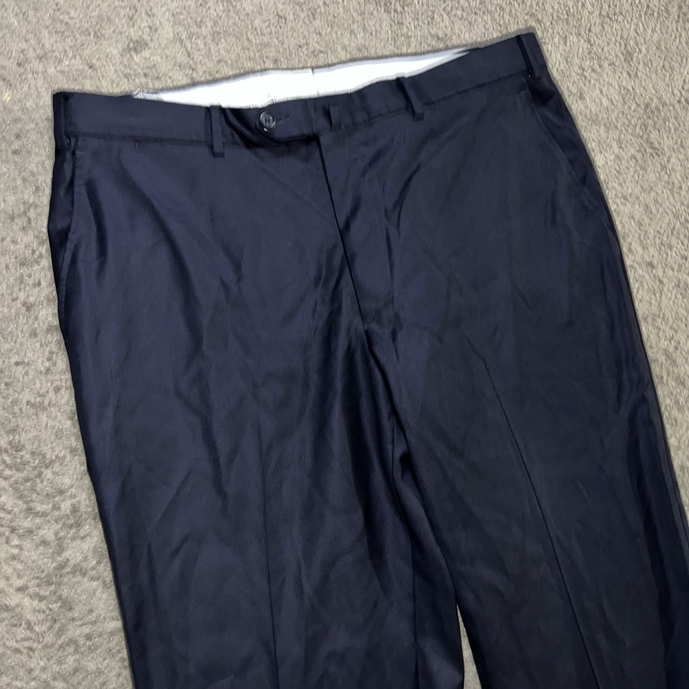 Peter Millar Loro Piana Pants Men's 38 Black Italy Super 130 Wool Four Seasons